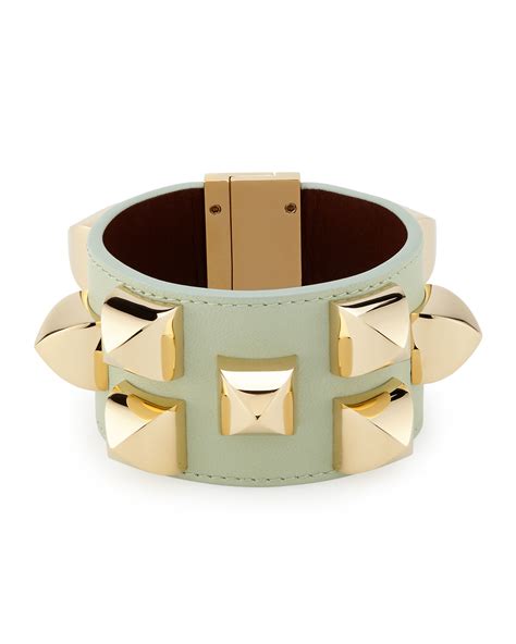 Givenchy Leather Bracelets − Sale: at 9.00+ 